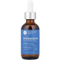 Neurogan Health, Spermidino lašai, laukinių uogų, 20 mg, 60 ml (2 uncijos)