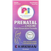 Kirkman Labs, Prenatalinis su cholinu, 120 kapsulių