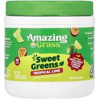 Amazing Grass, Saldžiosios daržovės, tropinės laimo sultys, 150 g