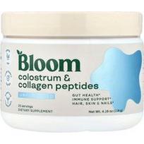 Bloom, Priešpienio ir kolageno peptidai, be skonio, 118 g (4,16 uncijos)