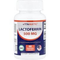 Vitamatic, Laktoferinas, 500 mg, 60 augalinių kapsulių