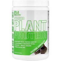 EVLution Nutrition, Daugkartiniai augaliniai baltymai, natūralus šokoladas, 300 g