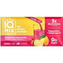 IQBAR, IQMIX®, Drėkinimas + Skaidrumas + Nuotaikos Mišinys, Aviečių Limonadas, 20 Pirštelių, po 8 g (0,28 uncijos)