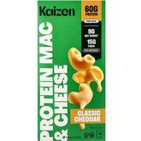 Kaizen, Baltyminiai makaronai su sūriu, klasikinis čederis, 178 g