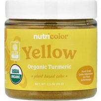 Nutricost, „Nutricolor™“ geltonoji ekologiška ciberžolė, 70 g