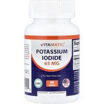 Vitamatic, Kalio jodidas, 60 tablečių (32,5 mg vienoje tabletėje)
