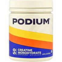 Podium Nutrition, Kreatino monohidratas, be skonio, 265 g (9,35 uncijos)