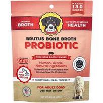 Brutus Bone Broth, Probiotikas, kiaulienos kaulų sultinio milteliai, suaugusiems šunims, 99 g