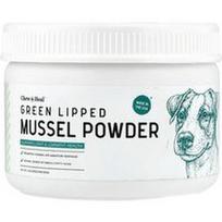 Chew + Heal, Žaliųjų midijų milteliai šunims, 170 g