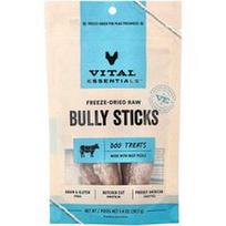 Vital Essentials, Liofilizuoti žali šunų skanėstai „Bully Stick“, su jautiena, 39,7 g