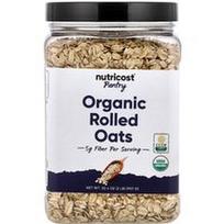 Nutricost, Sandėliukas, ekologiški avižiniai dribsniai, 907 g