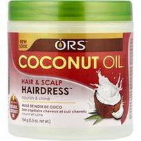 ORS, „Coconut Oil™“ plaukų ir galvos odos šukuosena™, 156 g