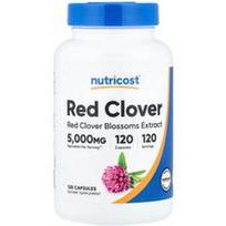 Nutricost, Raudonieji dobilai, 120 kapsulių (200 mg vienoje kapsulėje)