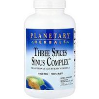 Planetary Herbals, „Three Spices“ sinusų kompleksas™, 180 tablečių