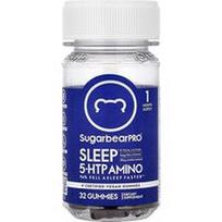 SugarbearPro, Miegas, 5 HTP amino guminukai, 32 guminukai