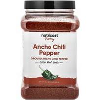 Nutricost, Sandėliukas, Ancho čili pipirai, 680 g
