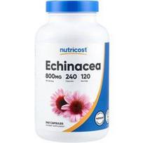 Nutricost, Ežiuolės, 240 kapsulių (400 mg vienoje kapsulėje)