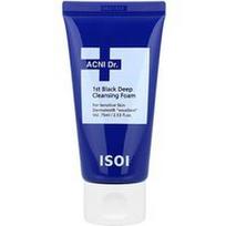 isoi, ACNI Dr. 1st juodos giluminio valymo putos, jautriai odai, 75 ml