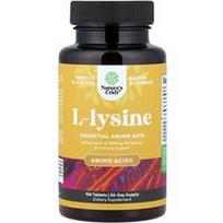 Nature's Craft, L-lizinas, 100 tablečių (500 mg vienoje tabletėje)