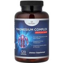 Sunergetic, Magnio kompleksas, 500 mg, 120 kapsulių