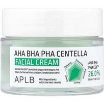 APLB, AHA BHA PHA centelės veido kremas, 55 ml