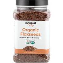 Nutricost, Sandėliukas, ekologiškos linų sėmenys, 907 g