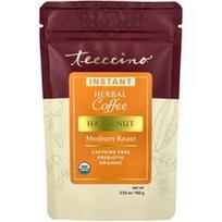 Teeccino, Tirpi žolelių kava, lazdyno riešutų skonio, vidutinio skrudinimo, be kofeino, 100 g