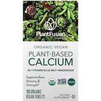 PlantFusion, Organinis veganiškas augalinis kalcis, 180 organinių veganiškų tablečių