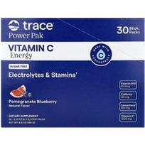 Trace, „Power Pak“, vitamino C energija, granatų ir mėlynių skonio, 30 pakelių po 6,2 g (0,22 uncijos)