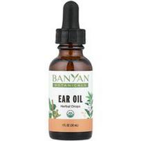 Banyan Botanicals, Ausų aliejaus žolelių lašai, 30 ml
