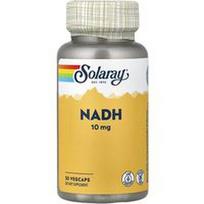 Solaray, NADH, 10 mg, 30 daržovių kapsulių