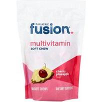 Bariatric Fusion, Multivitaminų minkšti kramtukai, vyšnių ir ananasų skonio, 60 minkštų kramtukų