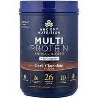 Ancient Nutrition, Daugiabaltyminis, gyvūninės kilmės, juodojo šokolado, 620 g