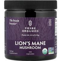 Tribe Organics, Liūto karčių grybas, 120 kapsulių