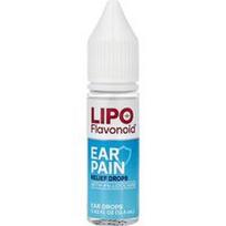 Lipo-Flavonoid, Ausų skausmą malšinantys lašai, 12,4 ml (0,42 skysčio uncijos)