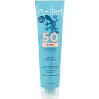 Blue Lizard Australian Sunscreen, Mineralinis kūdikių apsaugos nuo saulės kremas, SPF 50, 148 ml