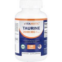 Vitamatic, Taurinas, 180 tablečių (1000 mg vienoje tabletėje)