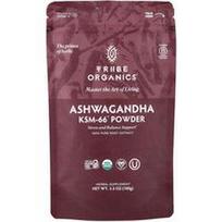 Tribe Organics, Ashwagandha KSM-66® milteliai, 100 g (3,5 uncijos)