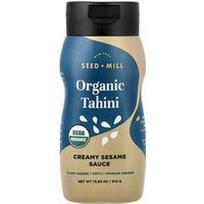 Seed + Mill, Ekologiškas tahini, kreminis sezamų padažas, 310 g