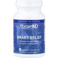 BrainMD, „Smart Relief“, 60 veganiškų kapsulių
