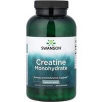 Swanson Vitamins, Kreatino monohidratas, 1 g, 180 kapsulių