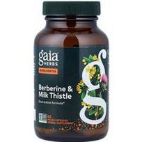 Gaia Herbs, Berberinas ir margainis, 60 veganiškų kapsulių