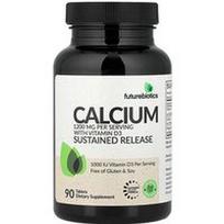 Futurebiotics, Kalcis su vitaminu D3, pailginto atpalaidavimo, 90 tablečių