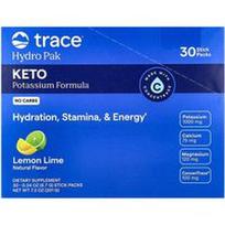 Trace, „Hydro Pak Keto“, citrinų ir laimų skonio, 30 pakelių po 6,7 g (0,24 uncijos)