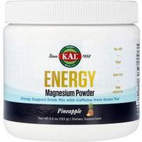 KAL, Energinis magnio milteliai, ananasų skonio, 153 g