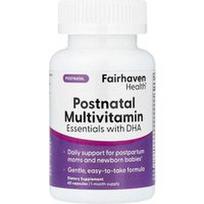Fairhaven Health, Pogimdyminis multivitaminų kompleksas su DHA, 60 kapsulių