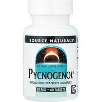 Source Naturals, Pycnogenol®, 50 mg, 60 tablečių