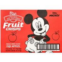 Brothers-All-Natural, Vaisių traškučiai, „Fuji“ obuoliai, „Disney Junior“, 12 pakelių po 10 g (0,35 uncijos)