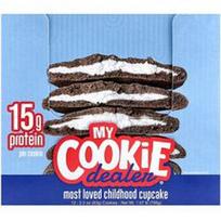 My Cookie Dealer Protein, Baltyminiai sausainiai, mylimiausias vaikystės keksiukas, 12 sausainių po 63 g
