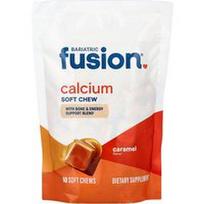 Bariatric Fusion, Kalcio minkšti kramtukai, karamelės skonio, 60 minkštų kramtukų